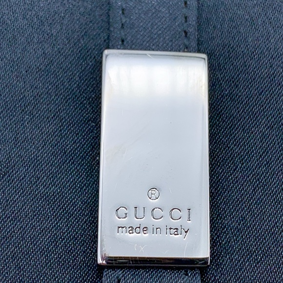 Gucci Satin Mini Flap Mini Handbag in Black - Picture 8 of 14